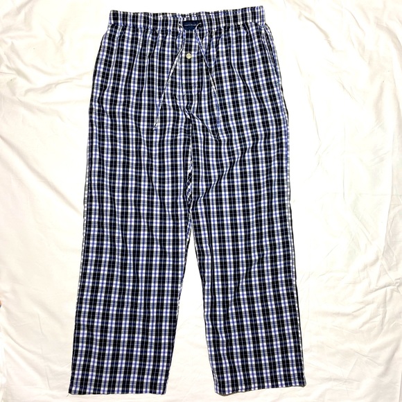 NWOT Tommy Hilfiger Mens Lounging Pajama Bottoms. Large. Plaid. - Picture 3 of 9